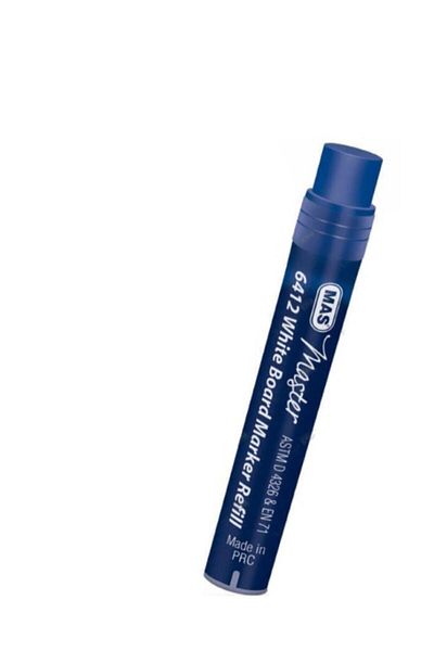 Mas Whiteboard Pen Cartridge Blue 6418 (36 Pieces)