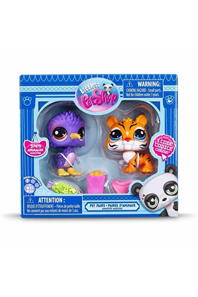 Littlest Pet Shop Minişler 2’li Figür Seti Kaplan Ve Kuş