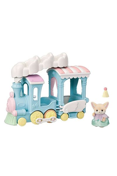 Adore Sylvanian Families Flying Clouded Rainbow Train 5702