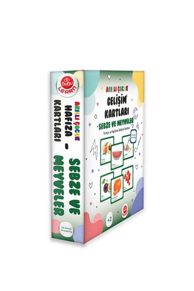 Bubu Smart Child Development Cards (Vegetables and Fruits)