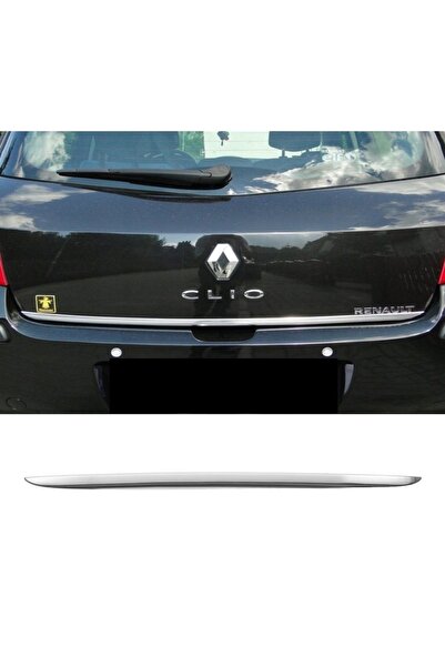 MYTUNİNG Renault Clio 3 Hb Krom Bagaj Alt Çıta P.çelik 2005-2012 Arası