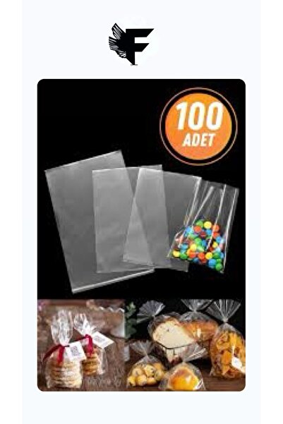 FİGANLAR Επίπεδη τσάντα ζελατίνης 10x20 cm (100 τεμάχια)