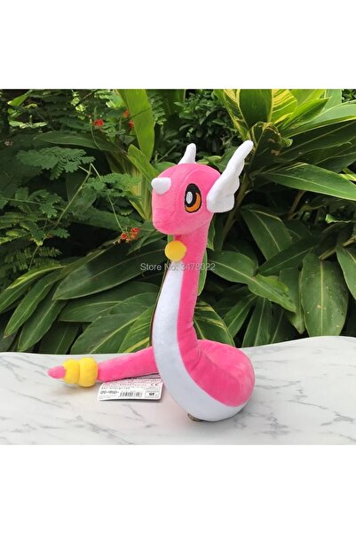 Takara Tomy Dragonair 60cm pembe Pokemon peluş oyuncak figür