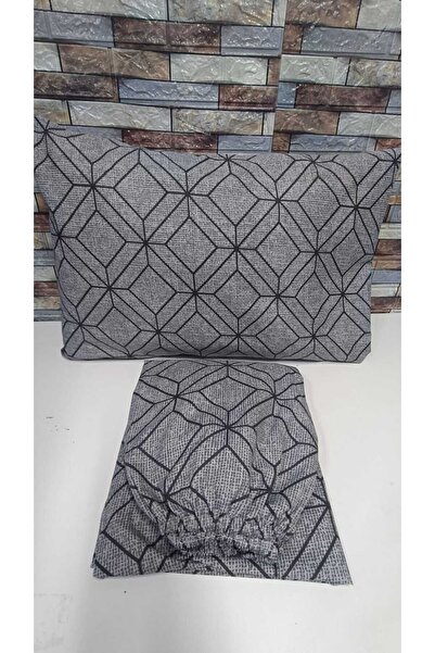 Gasel Home Cotton Elastic Double Bag Set - 160x200 & 180x200