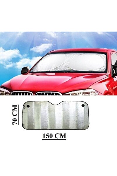 Ankaflex Car Windshield Sunshade Auto Windshield Foiled Foldable Sunscreen Curtain Sunshade 150 X 70 Cm