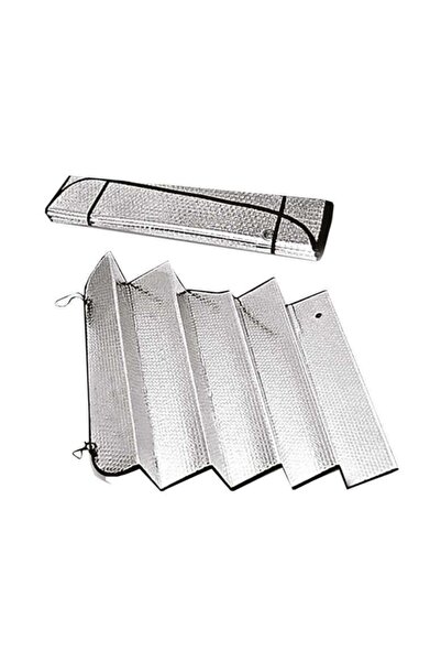 Ankaflex Car Windshield Sunshade Auto Windshield Foiled Foldable Sunscreen Curtain Sunshade 130 X 60 Cm