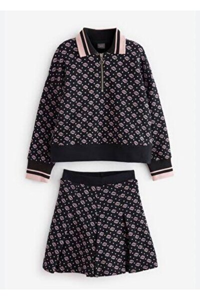 Next Sweatshirt ve etek takımı , 2 li altüst takımı %100 Pamuk