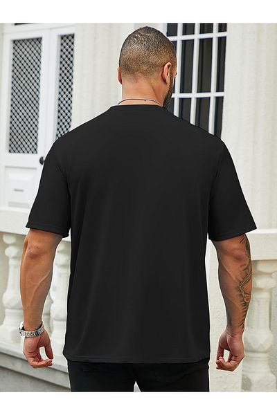 Let's Wear Ανδρικό T-shirt - Crew Neck, Crocodile Print