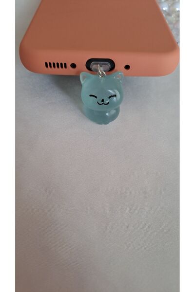 SOUL BY A&B C type telefon süsü kedi 2.5 cm kedicik sevimli süs