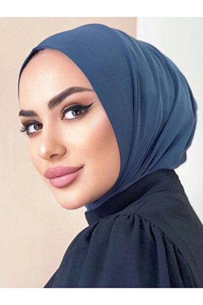 Sahra Şal Dünyası Hijab Afumat Gât Guler Hijap - Snaps Bonnet Model Eșarfă Şal