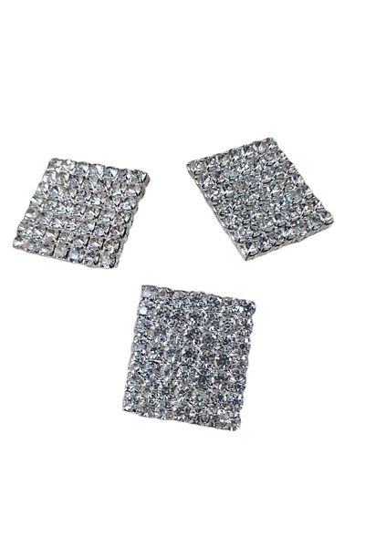 HaserEticaret 2.8 Cm Crystal Stone 5 Pieces Button Set