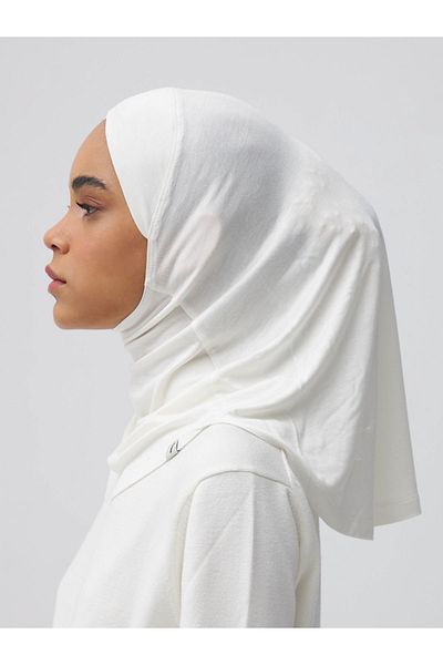 Femple Modest Σάλι μπόνε σε χρώμα ιβουάρ - Μαντίλι
