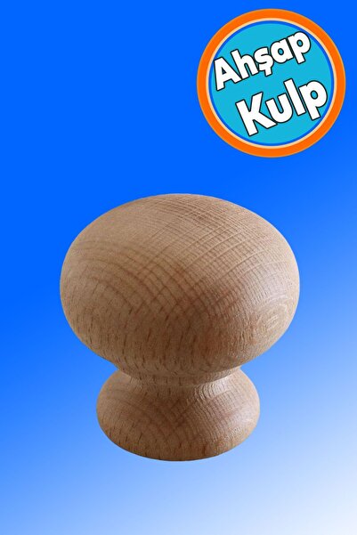 NZB Ahşap Topaç Kulp Tek Vidalı Çekmece Mutfak Mobilya Dolabı Dolap Düğme Kulpu Kulbu Kulpları