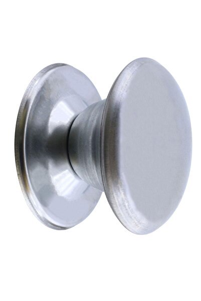 NZB Bombeli Baba Krom Kapı Tokmağı Topuzu Kolu Kulpu Metal Tokmak Paslanmaz