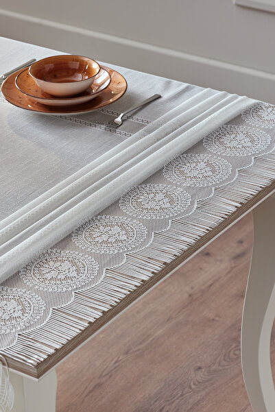 Doqu Home Κάλυμμα τραπεζιού Cozy 145x240cm - Λευκό