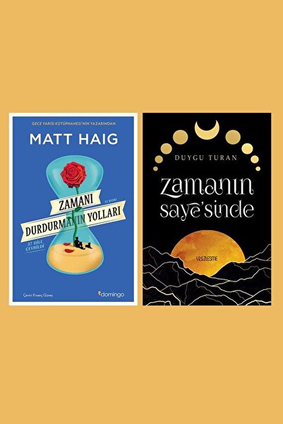 Domingo Yayınevi Zamanı Durdurmanın Yolları / Zamanın Saye’sinde (2 Kitap Set)