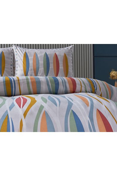 Doqu Home Set cuvertură de pilota din bumbac Blue Festival - Single Surfing