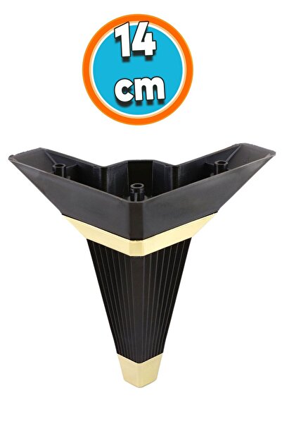 NZB Mobilya Kanepe Çekyat Sehpa TV Ünitesi Koltuk Ayağı Baza Ayak Köşe 14 cm ...