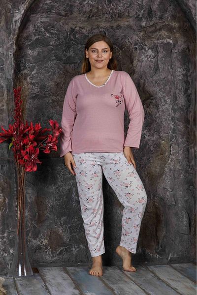 CALİA Plus Size Capri Pants and Pajama Set - Battal