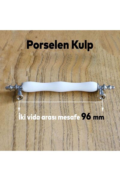 NZB Porcelain White Chrome 96 mm Handles Furniture Kitchen Cabinet Drawer Cupboard Door Handle Handle