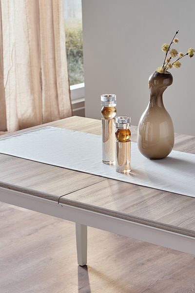 Doqu Home Grade Runner 45x150cm - Alb