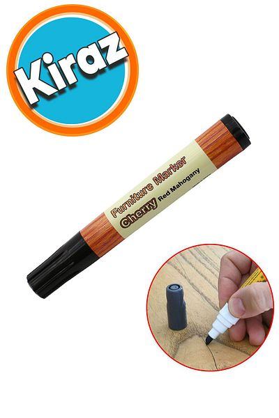 NZB Furniture Touch-Up Pen Wooden Table Coffee Table Cabinet Pen Scratch Remover Crack Touch-Up Concealer Cherry Color