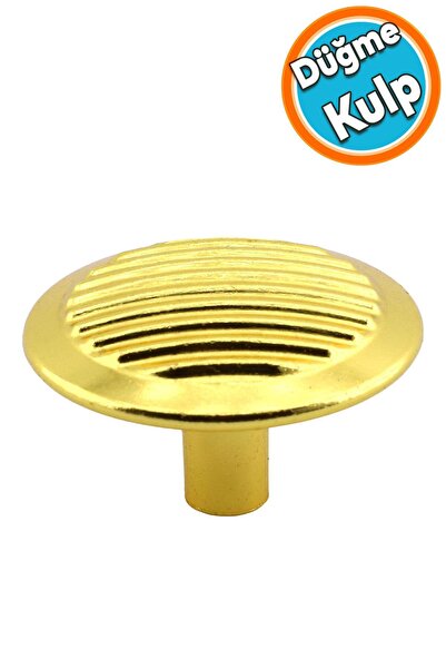 NZB Yuvarlak Kulp Mobilya Mutfak Dolabı Çekmece Dolap Kulpları Kapak Kulpu Kulbu Metal Gold