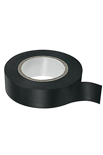 Badem10 İzole Elektrikçi Bandı Siyah Elektirik Bant Bandı Pvc Eni:19 Mm 9 Metre