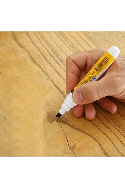 NZB Mobilya Rötuş Kalemi Ahşap Masa Sehpa Dolap Kalemi Rütüş Çizik Giderici Çatlak Kapatıcı Rütuş Açık M