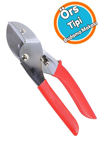 NZB Örs Tipi Budama Makası Bahçe Bitki Çiçek Ağaç Dal Budama Makası 8''