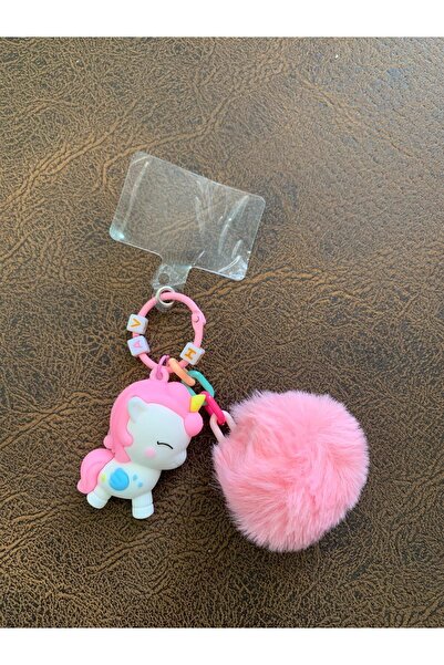 Meyra Accessories Sanrio Figürlü Anahtarlık Telefon Anahtarlığı Ponponlu Figürlü Çanta Telefon Anahtarlığı 1 Adet