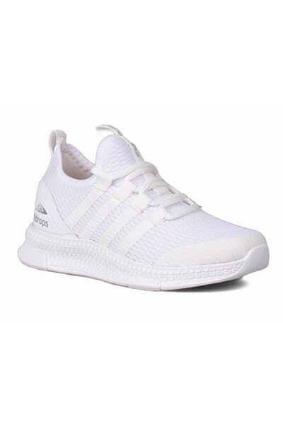 Ndrops 02 Pantofi sport pentru copii din plasă, vară, ortopedici, confortabili, ușoare, de culoare albă