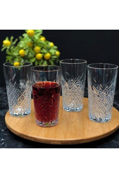 Paşabahçe 520055 Timeless Soft Drink Glass 470 Cc Set of 4