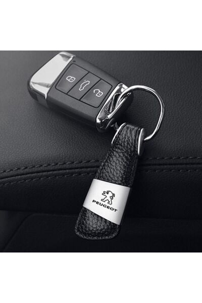 Venlo Pen Breloc din piele metalică cu logo Peugeot
