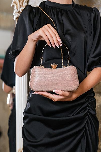 ROZA CANTA Geantă de seară pentru femei Rose Lazer