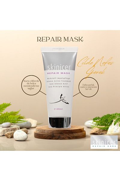 SKİNİCER Skinicer ®   Repairing Face Mask - Repair 40ml