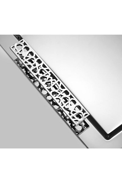 Tiamo Steel Seljuk Serving and Tea Tray