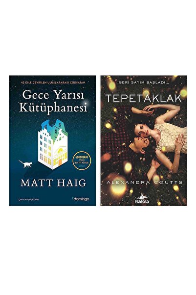 Domingo Yayınları Gece Yarısı Kütüphanesi / Tepetaklak (2 Kitap Set)