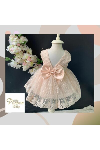 furya kids FURYA KİDS 0-6 Ay 4 Parça Yenidoğan Bebek Mevlüt Elbisesi Prenses ...