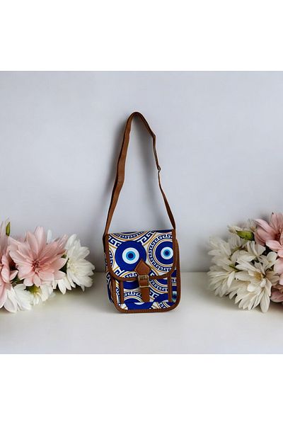 Bukiro Geantă ușoară cu margele Evil Eye