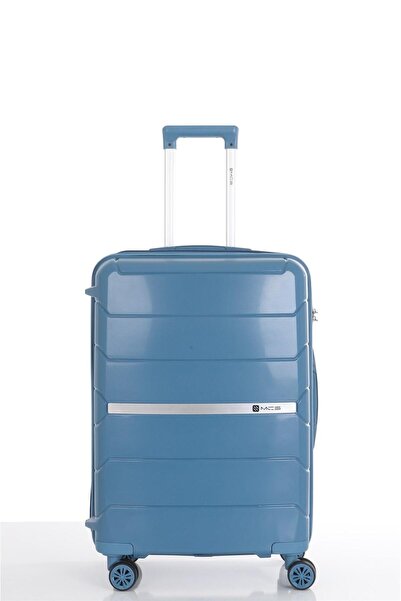 MÇS Mçs V366 Polipropilen Orta Boy Valiz Sky Blue