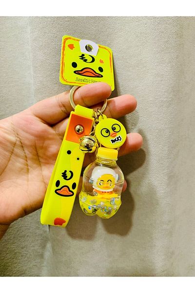 Meyra Accessories 1 luxury juicy lucky duck chick silicone pokemon bag ornament keychain with a variety of models