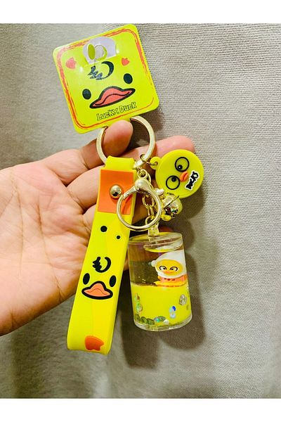 Meyra Accessories 1 luxury juicy lucky duck chick silicone pokemon bag ornament keychain with a variety of models