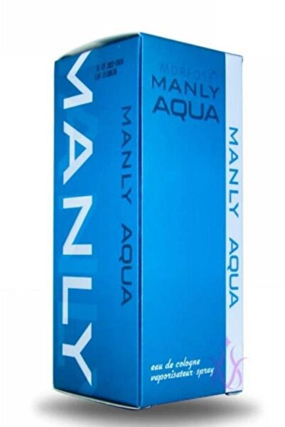 Manly Aqua Edc 125 Ml Erkek Parfüm 3 Adet