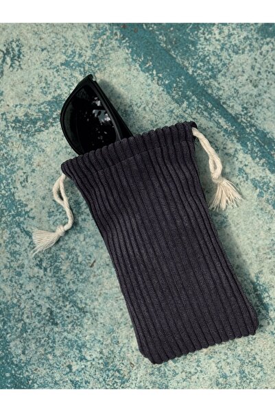 Aftaries El Yapımı Kalın Fitilli Kadife Gözlük Telefon Kılıfı
