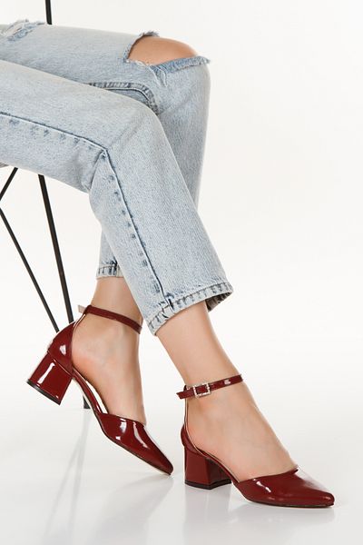 UYEGE Lavinia Series - Pointed Toe and Ankle Buckle Women's Heeled Shoes