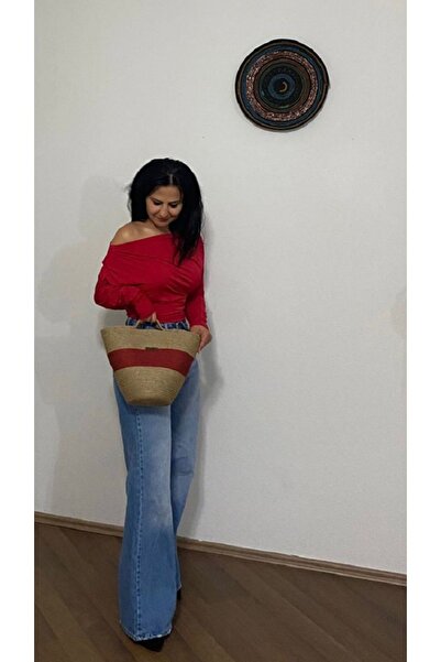 AYŞE SERHOŞOĞLU HOME DESİGN Beach Bag - Straw Bag