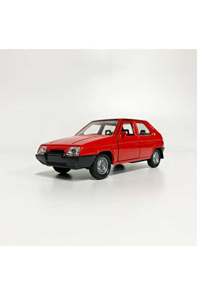 WELLY 1.36 ÖLÇEK WELLY MARKA LİSANSLI SKODA FAVORİT KIRMIZI RENK 12CM MODEL M...