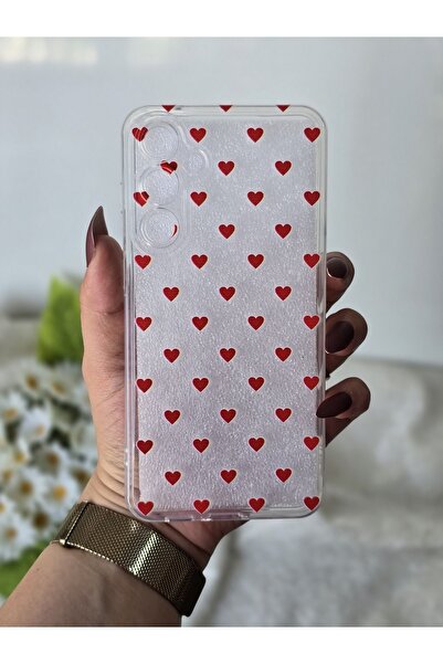 SUPER FRAME Samsung Galaxy A25 Uyumlu Baskılı Şeffaf Telefon Kılıfı