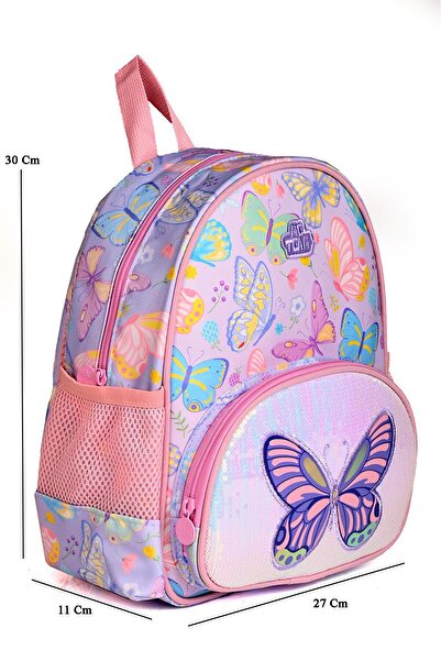 ME TEAM Buttrtfly 24170 Kindergarten Backpack - Comfortable and Stylish Design